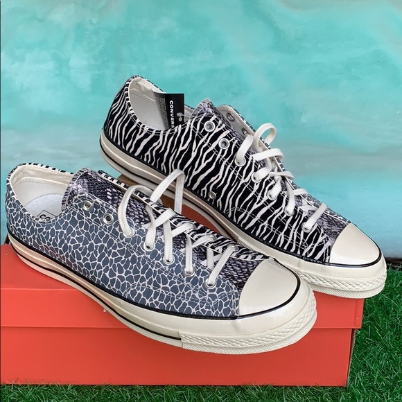 CONVERSE CHUCK 70 OX BLACK/EGRET/EGRET MEN’S - Picture 4 of 16